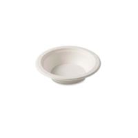 BAGASSE ROUND BOWL 9IN WHITE (50)