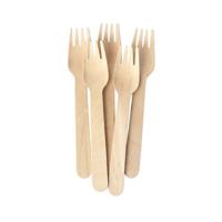 CATERPACK ENVIRO WOODEN FORKS (100)