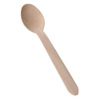 WOODEN DESERT SPOONS (100)