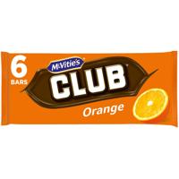 CLUB ORANGE BISCUIT BARS (12X6)