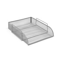 MESH LETTER TRAY SILVER