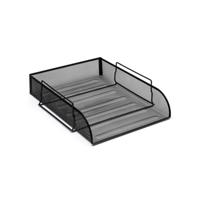 MESH LETTER TRAY BLACK