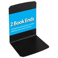 METAL BOOK ENDS BLACK (2)