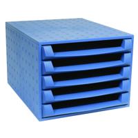 EXACOMPTA FOREVER 5DRW SET BLU 221101D