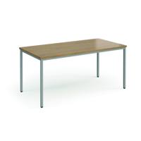 RECTANGULAR FLEXI TBL 1600X800 SLV/OAK