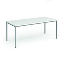 RECTANGULAR FLEXI TBL 1800X800 SLV/WHT