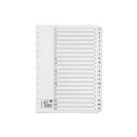 PRESSBOARD INDEX A4 20 PART A-Z WHITE