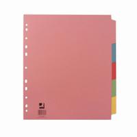 SUBJECT DIVIDERS 5 PART A4+ MCOL