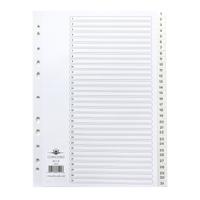 CONCORD POLYPROP INDEX 1-31 WHT 64501