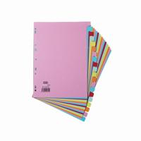 ELBA CARD DVDR 20PT A4 MCOL 400007438