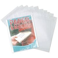 POLY MAILER BAG A4 CLEAR (100)