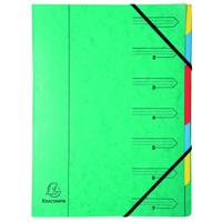 EUROPA 7 PART ORGANISER GREEN 5220Z