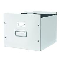 LEITZ CLICK&STORE SUSP FILE BOX WHT