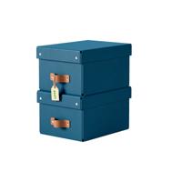 LEITZ STORAGE BOX SML OCEAN BLUE (2)