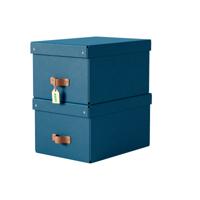 LEITZ STORAGE BOX MED OCEAN BLUE (2)