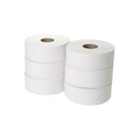 JUMBO TOILET ROLL 60MM CORE 300M (6)