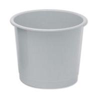 PLASTIC WASTE BIN GREY