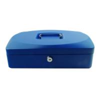 SELECT CASH BOX 300MM BLUE
