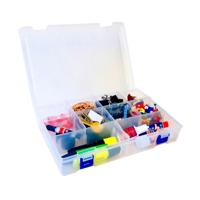 PLASTIC COMPARTMENT BOX A4 2-10 SECTIONS