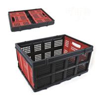 SLINGSBY FOLDING BOX 60 LITRE BLK/RED