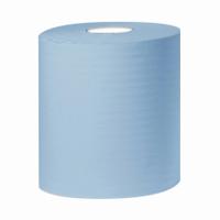 CENTRE FEED ROLL 2PLY 400 SHEETS BLUE (6)
