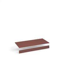 FLUX LOCKER TOP & PLINTH 1200MM RUSTY