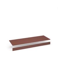 FLUX LOCKER TOP & PLINTH 1600MM RUSTY