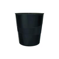 LEITZ RECYCLE WASTE PAPER BIN MATT BLK