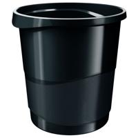 REXEL CHOICES WASTE BIN BLACK 2115622