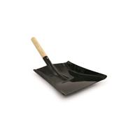 METAL SHOVEL WITH WOOD HANDLE
