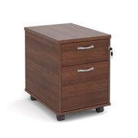 MOBILE PEDESTAL 2 DRAWER 600MM WAL