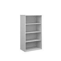 UNIVERSAL BOOKCASE 1440MM WHT