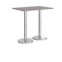 PISA RECT POSEUR TABLE 1200X800 GRY OAK