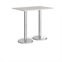PISA RECT POSEUR TABLE 1200X800 LGRY