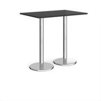 PISA RECT POSEUR TABLE 1200X800 BLK