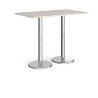 PISA RECT POSEUR TABLE 1400X800 LGRY