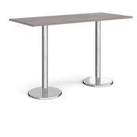 PISA RECT POSEUR TABLE 1800X800 GRY OAK