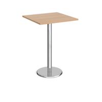 PISA SQUARE POSEUR TABLE 800MM BCH