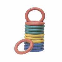 RUBBER QUOITS ASSORTED (12)