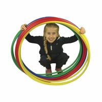 CHILDREN'S HULA HOOPS 760MM ASST (12)