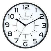 UNILUX POP WALL CLOCK BLACK 400094281