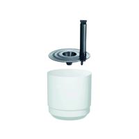 PAULINA SELF WATERING POT 300MM WHITE