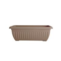 ATHENS TROUGH PLANTER 400MM TAUPE