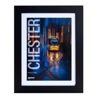 KENRO CHESTER PHOTO FRAME 8X6IN BLACK