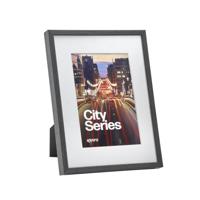 KENRO CITY ALUM PHOTO FRAME 6X4IN BLACK