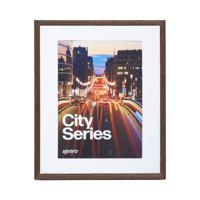 KENRO CITY ALUM PHOTO FRAME A4 BROWN