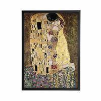 KLIMT THE KISS FRAMED PRINT 16X24IN