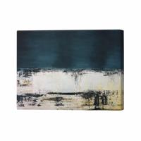 TWO TOWN DISTRESSED PRINT 32X20IN