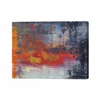 TEXTURED COLOUR DARK PRINT 32X20IN