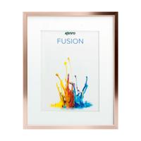 KENRO FUSION PHOTO FRAME 8X6IN ROSE GOLD